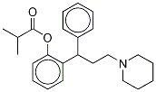 2-[1-Phenyl-3-(1-piperidinyl)propyl]phenyl Isobutyrate Struktur