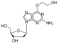 O6-(2-Hydroxyethyl-d4)-2'-deoxyguanosine Struktur