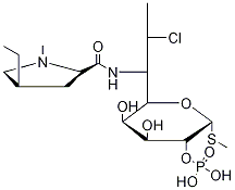 Clindamycin B-d3 2-Phosphate Struktur