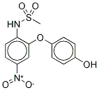 4’-Hydroxy Nimesulide-d4 Struktur