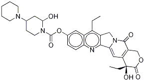 2-Hydroxy Irinotecan-d10 Struktur