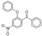 2-Phenoxy-4-nitro-benzophenone Struktur