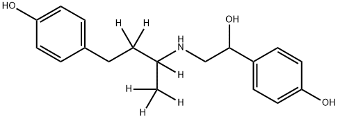 RactopaMine-d6 Hydrochloride Struktur