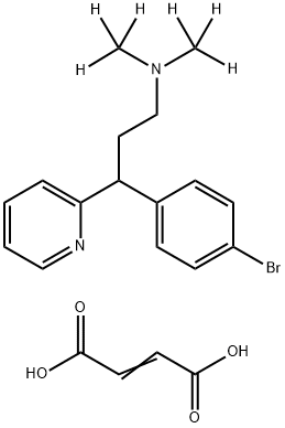 BroMpheniraMine-d6 Maleate Struktur