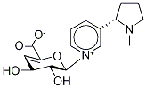 Nicotine-d3 N-(4-Deoxy-4,5-didehydro)-β-D-glucuronide Struktur