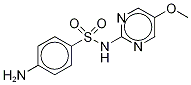 Sulfameter-d4 Struktur