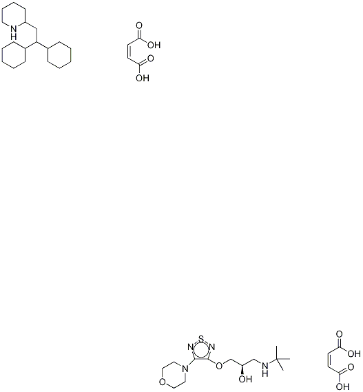 Perhexiline-d11 Maleate(Mixture of Diastereomers) Struktur