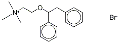 Bibenzonium-d9 Bromide Struktur