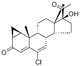 Cyproterone-d4 Struktur