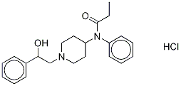 β-Hydroxy Fentanyl-d3 Hydrochloride Struktur