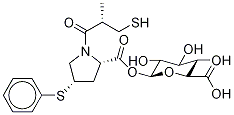 Zofenoprilat Acyl-β-D-glucuronide Struktur