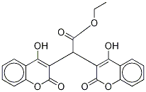 Ethyl BiscouMacetate-d8 Struktur