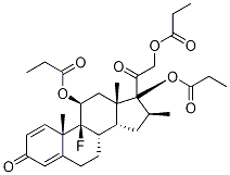 BetaMethasone 11,17,21-Tripropionate-d15 Struktur