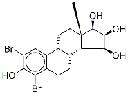 2,4-DibroMo15α-Hydroxyestriol Struktur