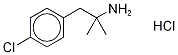 p-Chloro-α,α-diMethylphenethylaMine-d3 Hydrochl Struktur