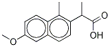 Methyl-6-Methoxy-α-Methyl-2-naphthaleneacetic Acid Struktur