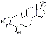 4α-Hydroxystanozolol-d3 Struktur