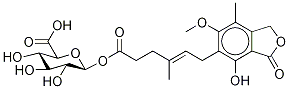 Mycophenolic Acid-d3 Acyl--D-glucuronide Struktur