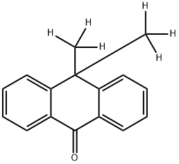 10,10-Dimethylanthrone-d6 Struktur