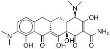 9-Minocycline Disulfate Salt Struktur