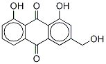 Aloe-emodin-d5 Struktur