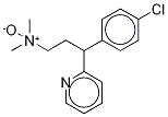 Chlorpheniramine-d6 N-Oxide Struktur