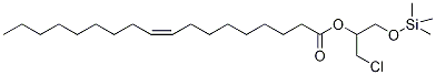 rac 1-O-Trimethylsilyl 2-Oleoyl-3-chloropropanediol Struktur
