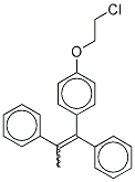 (E/Z)-1-[4-(2-Chloroethoxyphenyl]-1,2-diphenyl-1-butene Struktur