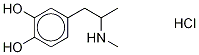 3,4-Dihydroxy MethaMphetaMine-d3 Hydrochloride Struktur