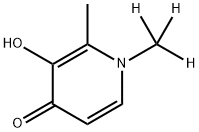 Deferiprone-d3 Struktur