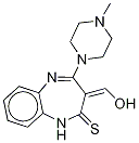 Olanzapine ThiohydroxyMethylidene IMpurity Struktur