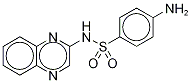 Sulfaquinoxaline-d4 Struktur