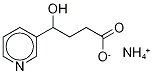 1-(3-Pyridyl)-1-butanol-4-carboxylic Acid-13C6 AMMoniuM Salt Struktur