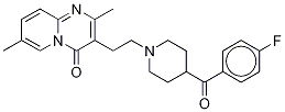 Metrenperone-d4 Struktur