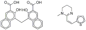 Z-Pyrantel PaMoate Struktur