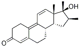 16β-Hydroxy Metribolone Struktur