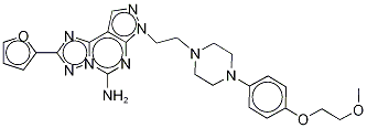 Preladenant-d3 Struktur