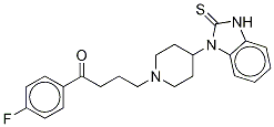 TiMiperone-d4 Struktur