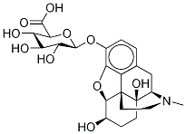 6β-Hydroxy OxyMorphol 3-β-D-Glucuronide Struktur