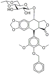 4’-O-Benzyl Etoposide-d3 Struktur