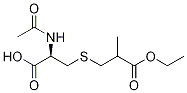 N-(Acetyl-d3)-S-(2-carboxypropyl)-L-cysteine Ethyl Ester (Mixture of Diastereomers) Struktur