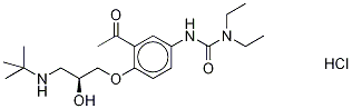 (S)-(-)-Celiprolol-d9 Hydrochloride Struktur