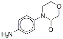 4-(4-AMinophenyl)-3-Morpholinone-d4 Struktur