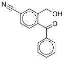 [(2-HydroxyMethyl-4-cyano)phenyl]phenylMethanone Struktur