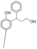 3-(2-Hydroxy-5-Methylphenyl)- 3-phenylpropanol-d5 Struktur