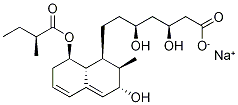 3α-Hydroxy Pravastatin-d3 SodiuM Salt Struktur