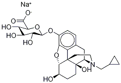 6β-Naltrexol 3-O-β-D-Glucuronide Struktur