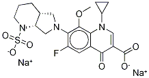 Moxifloxacin N-Sulfate DisodiuM Salt Struktur