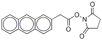 2-Anthraceneacetic Acid 2,5-Dioxo-1-pyrrolidinyl Ester Struktur