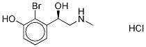 2-BroMophenylephrine Hydrochloride Struktur